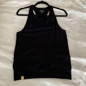 Montreal London Top Activewear Sleeveless Size M/L Black Racerback Yoga Workout
